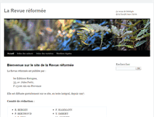 Tablet Screenshot of larevuereformee.net